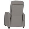 vidaXL Massagesessel Elektrisch Taupe Stoff