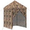 vidaXL Pop-up Pavillon mit 4 Seitenw&auml;nden 2 x 2 m Wald-Tarnfarbe