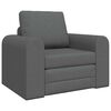 vidaXL Schlafsofa Dunkelgrau 98 x 71 x 83 cm Samt
