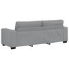 vidaXL 3-Sitzer-Sofa Hellgrau 180 cm Stoff