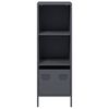 vidaXL Highboard Anthrazit 35x39x103,5 cm Stahl