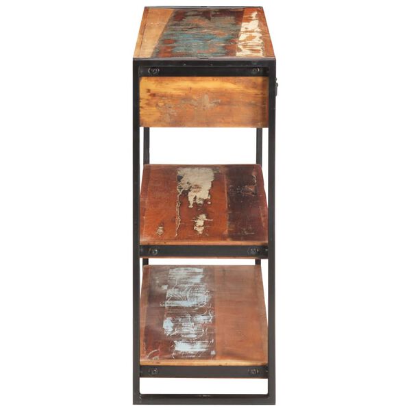 vidaXL Sideboard 120x30x75 cm Recyceltes Massivholz