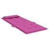 vidaXL Hochlehner-Auflagen 6 Stk. Rosa Oxford-Gewebe