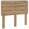 vidaXL Kopfteil Artisan-Eiche Holzwerkstoff