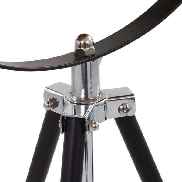 vidaXL Standleuchte E27 Schwarz und Golden 51 cm