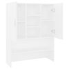vidaXL Waschmaschinenschrank Weiß 70,5x25,5x90 cm