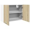 vidaXL H&auml;ngeschrank Lyon Sonoma-Eiche 80x31x60 cm Holzwerkstoff