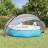vidaXL Pool-Dome Transparent 472 x 460 x 229 cm PVC