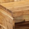 vidaXL Nachttisch 50x27x50 cm Massivholz Akazie