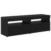 vidaXL TV-Schr&auml;nk 2 pcs Schwarz Eichen-Optik 60 x 35 x 40 cm