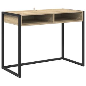 vidaXL Schreibtisch Sonoma Holzwerkstoff 100 x 50 x 75 cm