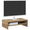 vidaXL Monitorständer Artisan-Eiche 42x24x13 cm Holzwerkstoff