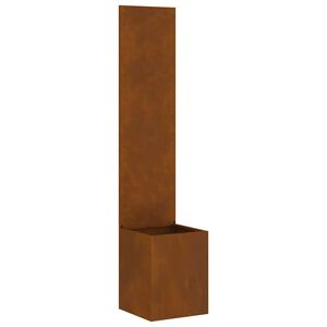 vidaXL Garten Sichtschutz-Leinwand Rostig 32 x 32 x 150 cm