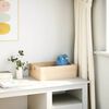 vidaXL Holzkiste mit Griffen 40x30x13 cm Massivholz Kiefer