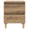 vidaXL Bettschrank Artisan-Eiche 40 x 35 x 50 cm Holzwerkstoff