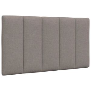 vidaXL Kopfteil-Kissen "Hanko" Taupe 80 cm Stoff