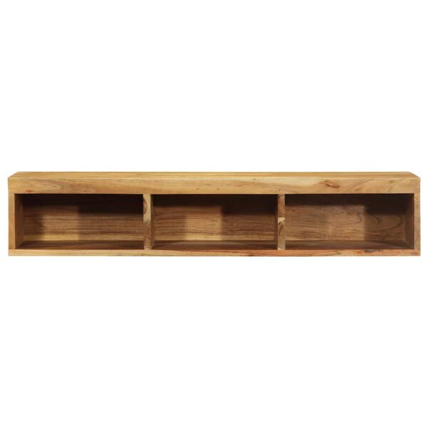 vidaXL TV-Wandschrank 100x30x19 cm Massivholz Akazie