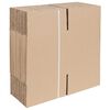 vidaXL Faltbox mit Speicher 50 pcs Natur 20 x 20 x 20 cm Karton