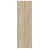 vidaXL Hochschrank Sonoma-Eiche 70x42,5x225 cm Holzwerkstoff