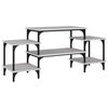 vidaXL TV-Schrank Grau Sonoma 117x35x52 cm Holzwerkstoff