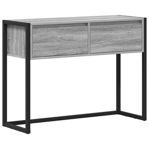 vidaXL Beistelltisch Sonoma-Grau 100 x 36 x 75 cm Holzwerkstoff