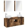 vidaXL Badezimmerschrank-Set 5 pcs Altholz 53 x 15,5 x 70 cm
