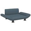 vidaXL Hundebett Dunkelgrau 70x45x28 cm Stoff