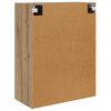 vidaXL Wandmontierter Schrank 2 pcs Artisan-Eiche 69,5 x 34 x 90 cm