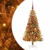 vidaXL Weihnachtsbaum Gold 150 cm PET