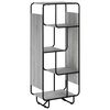 vidaXL Highboard Sonoma-Grau 60 x 37,5 x 144 cm Holzwerkstoff