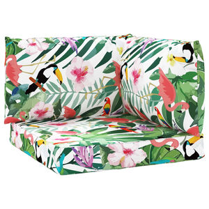 vidaXL Palettenkissen 3 Stk. Mehrfarbig Oxford-Gewebe