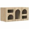 vidaXL TV-Schr&auml;nk ELST 80 x 35 x 40 cm Sonoma-Eiche Holzwerkstoff
