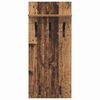 vidaXL Wandmontierter nachttisch Altholz 40 x 10 x 90 cm Holzwerkstoff