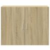 vidaXL Wandschrank Sonoma-Eiche 80x42,5x64 cm Holzwerkstoff