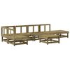 vidaXL 7-tlg. Garten-Lounge-Set Kiefernholz Impr&auml;gniert