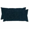 vidaXL Kissenbezug 2 stk. HEERLEN Marineblau 40 x 70 cm