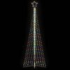 vidaXL LED Weihnachtsbaum 495 LEDs Mehrfarbig 300,5 cm