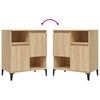 vidaXL Sideboard Sonoma-Eiche 60x35x70 cm Holzwerkstoff