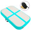 vidaXL Aufblasbare Gymnastikmatte mit Pumpe 60x100x15 cm PVC Gr&uuml;n