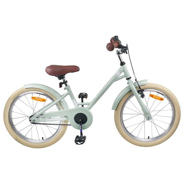 vidaXL Kinderfahrrad 20 Zoll f&uuml;r 6-11 Jahre alt Hellgr&uuml;n