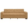 vidaXL 3-Sitzer-Sofa Braun 180 cm Samt