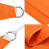 vidaXL Sonnensegel Oxford-Gewebe Rechteckig 2,5x4,5 m Orange