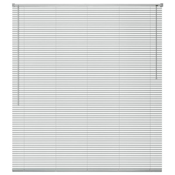 vidaXL Fensterjalousien Aluminium 60x220 cm Silber