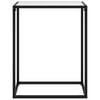 vidaXL Konsolentisch Wei&szlig; 60x35x75 cm Hartglas