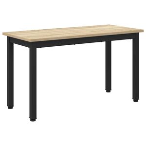 vidaXL Bank Sonoma-Eiche 80 x 35 x 45 cm Holzwerkstoff