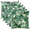 vidaXL Kissenbezug 6 pcs HEERLEN Blattmuster 65 x 65 cm Polyester
