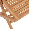 vidaXL Gartenst&uuml;hle 2 Stk. Klappbar 47x63x90 cm Massivholz Teak