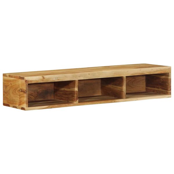 vidaXL TV-Wandschrank 100x30x19 cm Massivholz Akazie