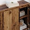 vidaXL Seitenschrank Altholz 96,5 x 30 x 75 cm Holzwerkstoff