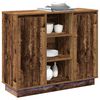 vidaXL LED-Sideboard Altholz 90 x 32 x 75 cm Holzwerkstoff